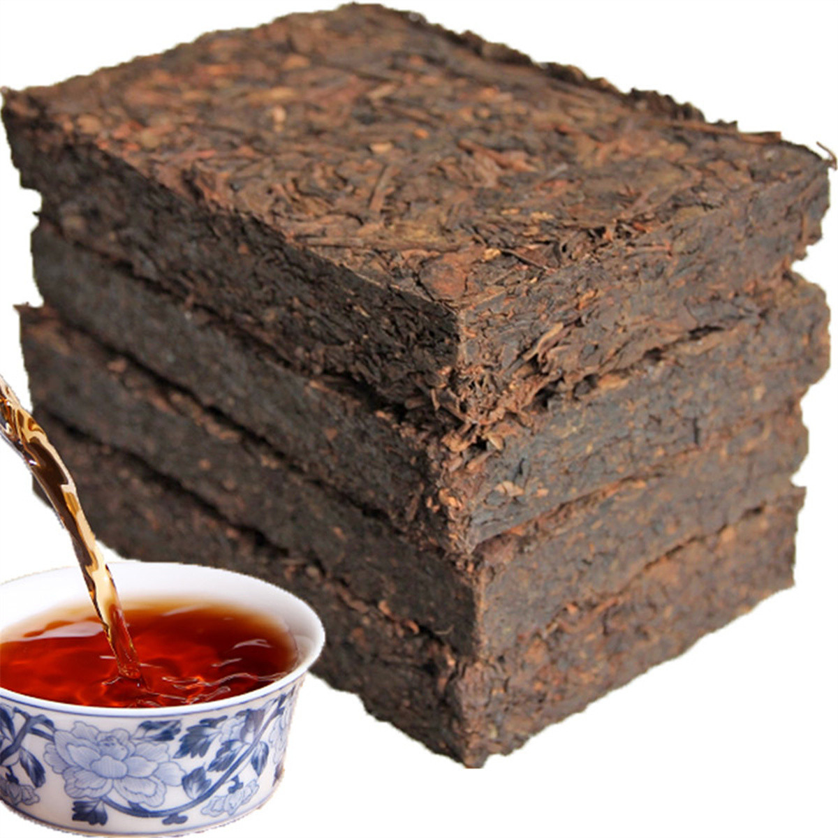 

250g Ripe Puer Tea Yunnan 20years Ancient Tree Black Puerh Tea Organic Natural Puerh Brick Old Tree Cooked Pu er Preferred