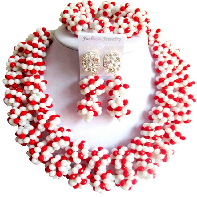 opaque red white