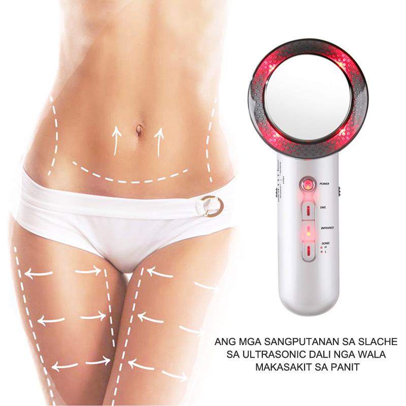 

Ultrasound Cavitation Body Slimming Massager Fat Burning Weight-Loss EMS Infrared Therapy Face Beauty Machine Slimming Device