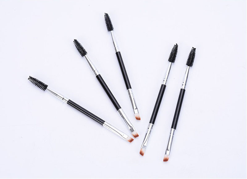 

BRUSH 12 DUAL ENDED FIRM ANGLED BRUSH Kit Good Quality Makeup Brush With Logo Free Shipping