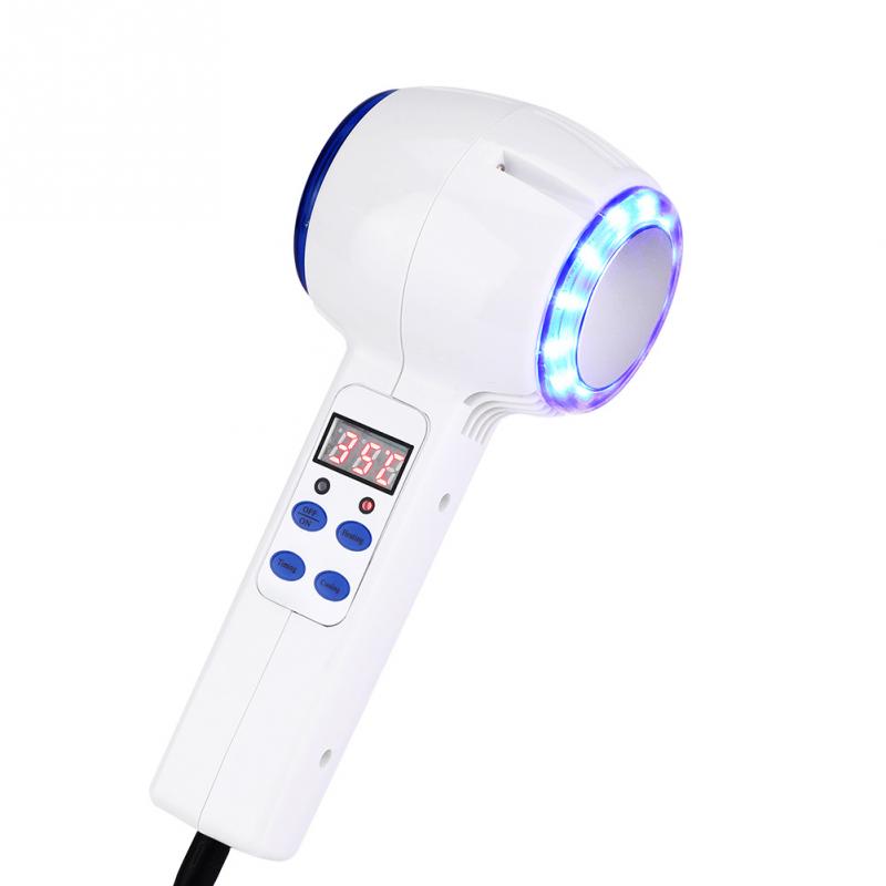 Electric Blue-ray Beauty Machine Cold Hammer Cryotherapy Ice Healing Facial Skin Lifting Tightening Shrink Pores Anti-aging Face Massager-image-552055529