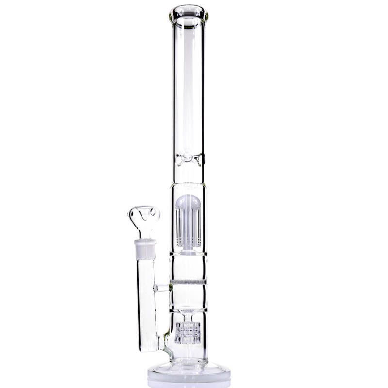 

1pcs Retro 8 arm tree perc honeycomb/cage percolator 5mm thicken water pipe Glass bongs dab rig tall hookahs