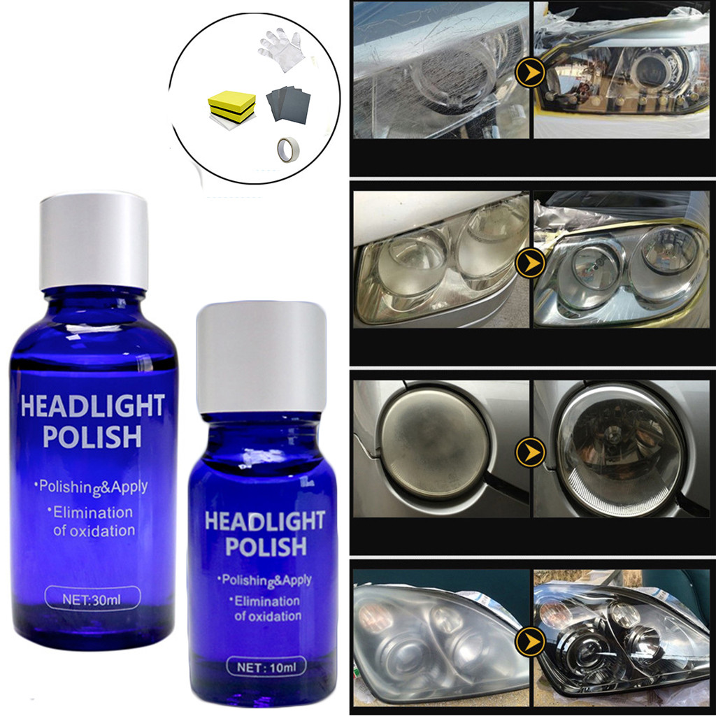 

High Density Headlight Polish Liquid Cars Restoration Fluid Durable Car Repair Protect your car from scratching practical