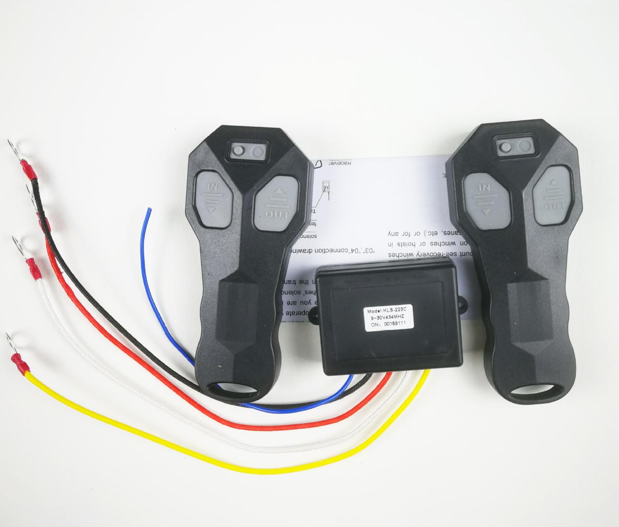 

Winch wireless remote control 12 24V KLS-223C universal remote control