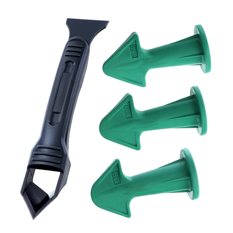 

4-piece Set Shovel Glue Scraper Glass Gluer Yin Angle Beautiful Seam Tool Kit Device Combination High Quality Durable Tools