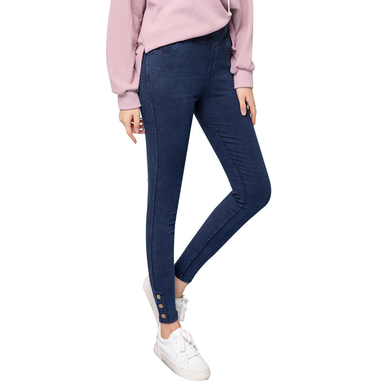 

5XL Plus Size Black Pencil Pants Women High Waisted Sexy Skinny Pants Oversized Daily Trousers Spring Summer Pantalon Femme