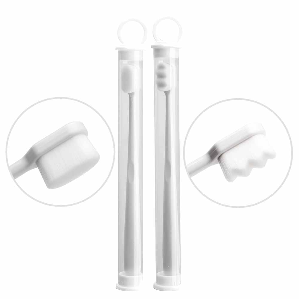 

Ultra-fine Toothbrushes Wave Nano Million 10000 Bristles Micro Soft Tooth Brush With Holder Portable