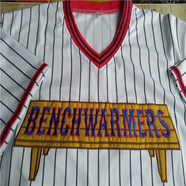 

Custom Clark Reedy Howie Goodman Mel Carmichael Gus Matthews Marcus Ellwood Benchwarmers Pinstriped Throwback Baseball Jerseys, #24