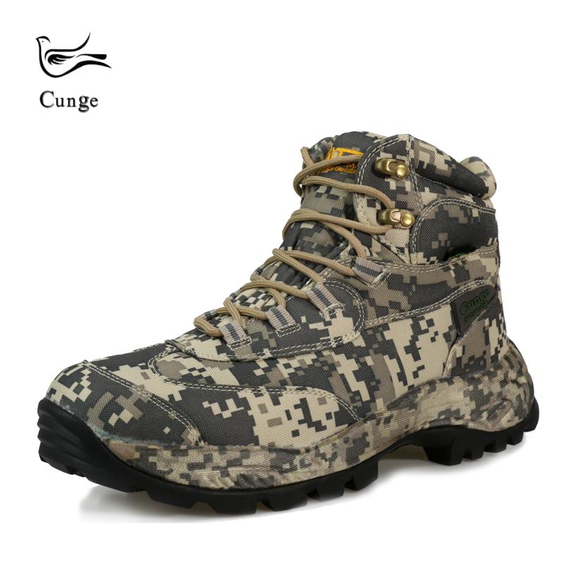 Hommes Outdoor Camouflage Haut Top Militaire Combat Randonnée Imperméable Tactical Bottes Boots