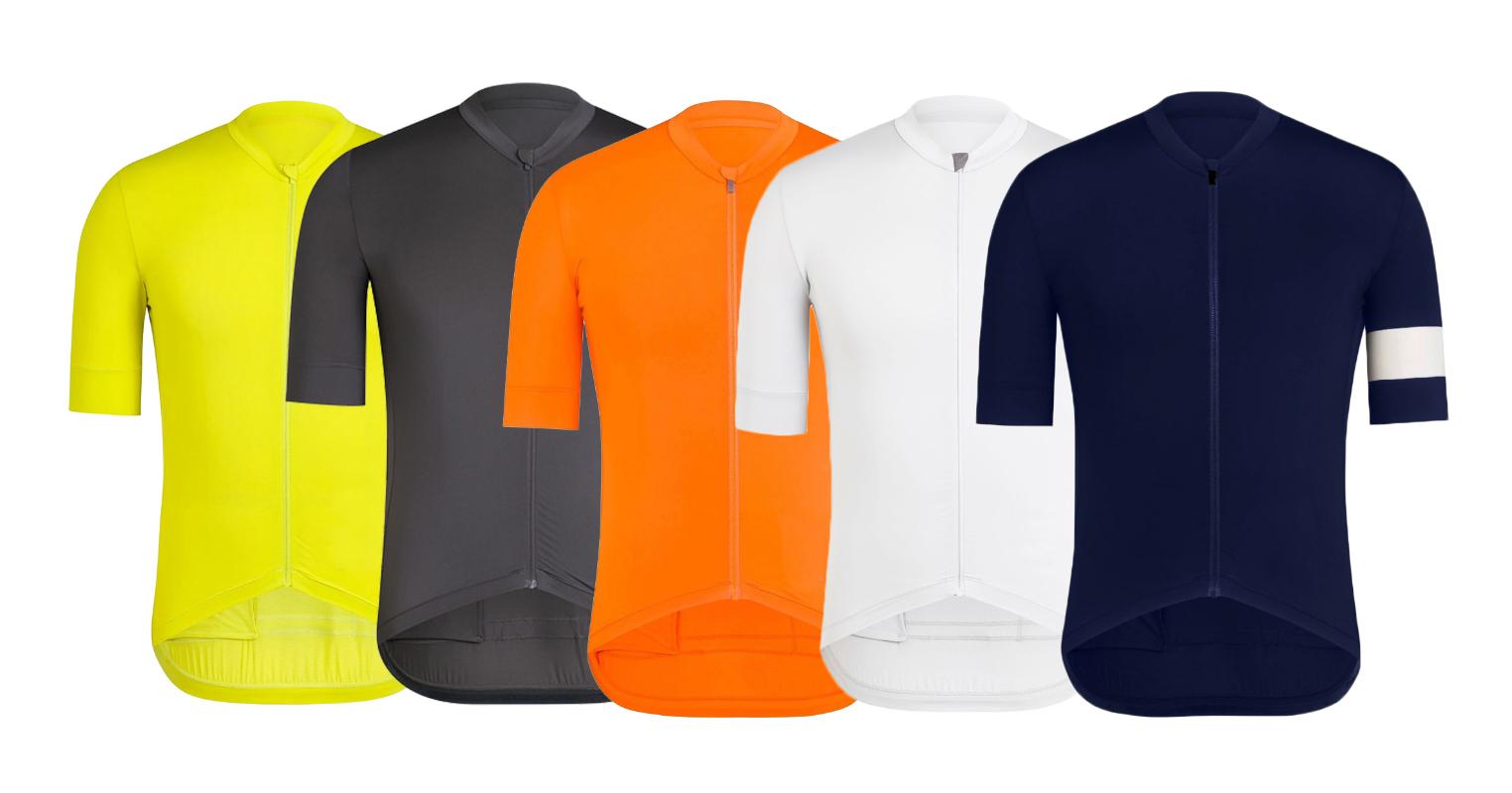 

2020 flyweight short sleeve cycling jersey lightweight fabric for hot summer training race jersey pro bicycle wear