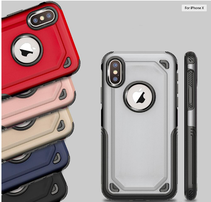 

2 in 1 Hybrid Armor Case Rugged Shockproof Defender Cases Cover For iPhone 11 12 pro max XR Xs 8 7 6S Plus Samsung S10 S10E S8 S9 Note 9 S7 edge, Please choose colors