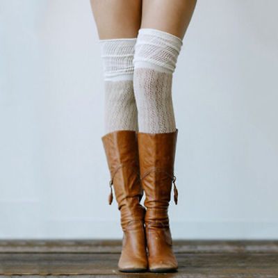 

Women Girl Long Sexy Over The Knee Cotton Socks Thigh High Soft Cotton Stockings Knit Long Socks Sweet Lace Laciness For Girl