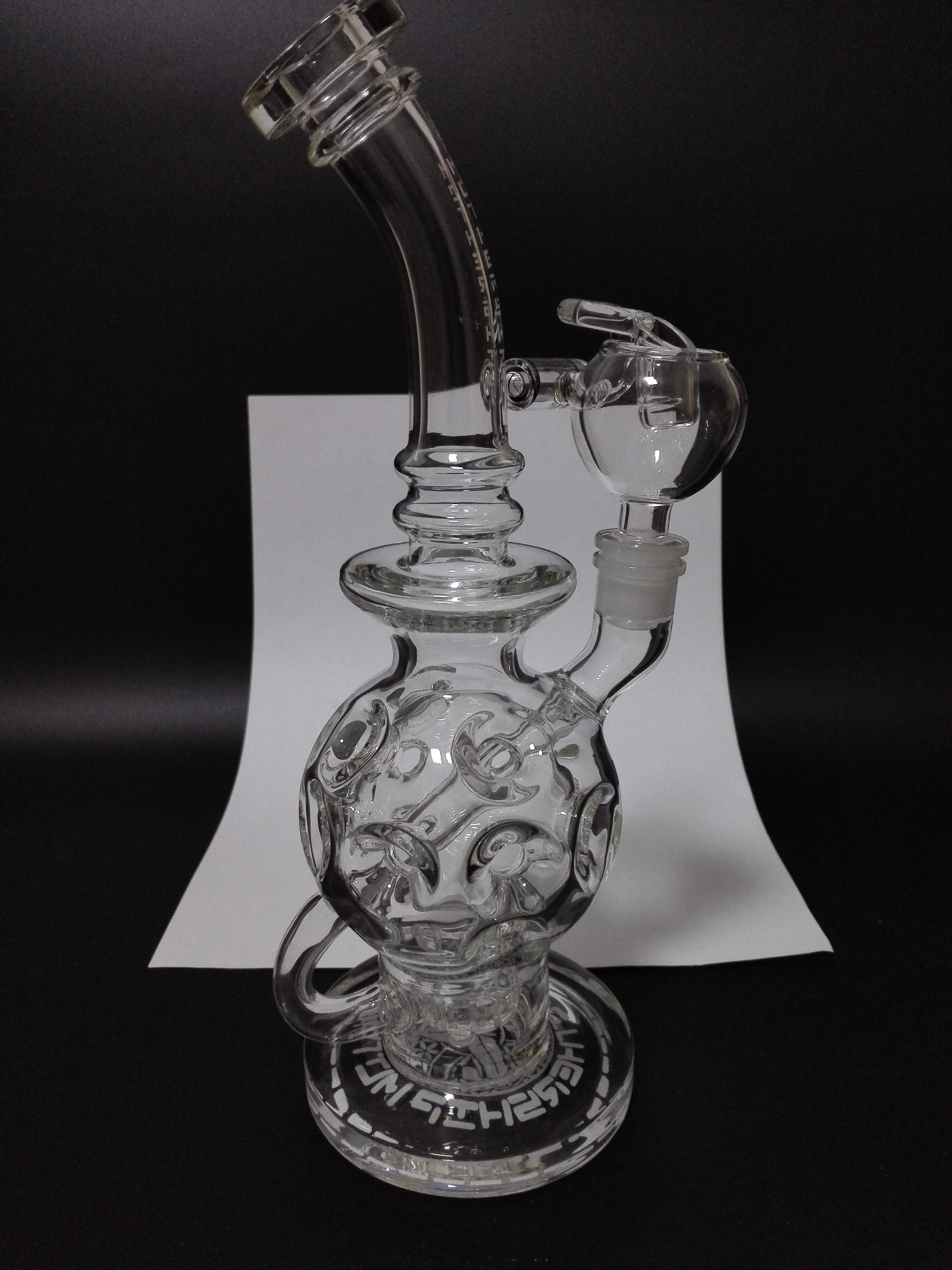 

Mother-ships 2021 exosphere ball glass bongs fab egg smoking glass water pipes dab rig oil rigs hookahs matrix perc thick glass 14mm joint