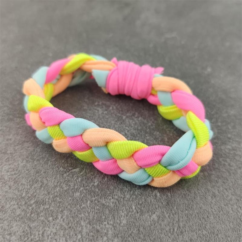 

Handmade Woven Rope Bracelet For Women Men Simple Korean Braided Charm Bracelet Couple Thread Jewelry Gift