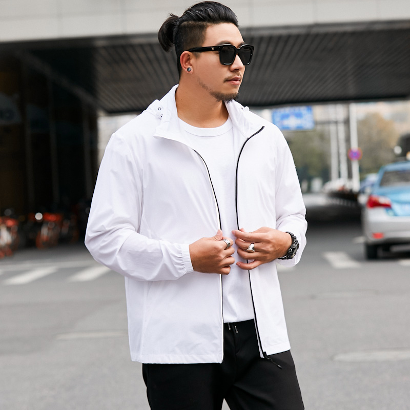 

Large size 9XL 2019 Mens Hoodies Thin Sweatshirt Hoodie Jackets Tracksuit Men Autumn Spring Plus Size 8XL rash guards, Black