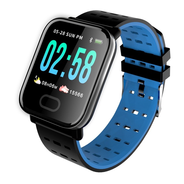 

A6 Smart Watch Bracelet Band Reloj Inteligente Pulsometro Ritmo Cardi Fitness Tracker Remote Control Smartwatch Waterproof Wristatch