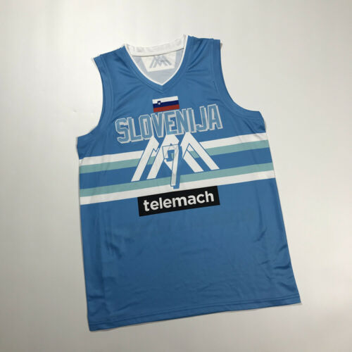 

Vintage Goran Dragic #7 Slovenija Basketball Jerseys print CUSTOM any name number 4XL 5xl 6XL jersey, Print jersey as show