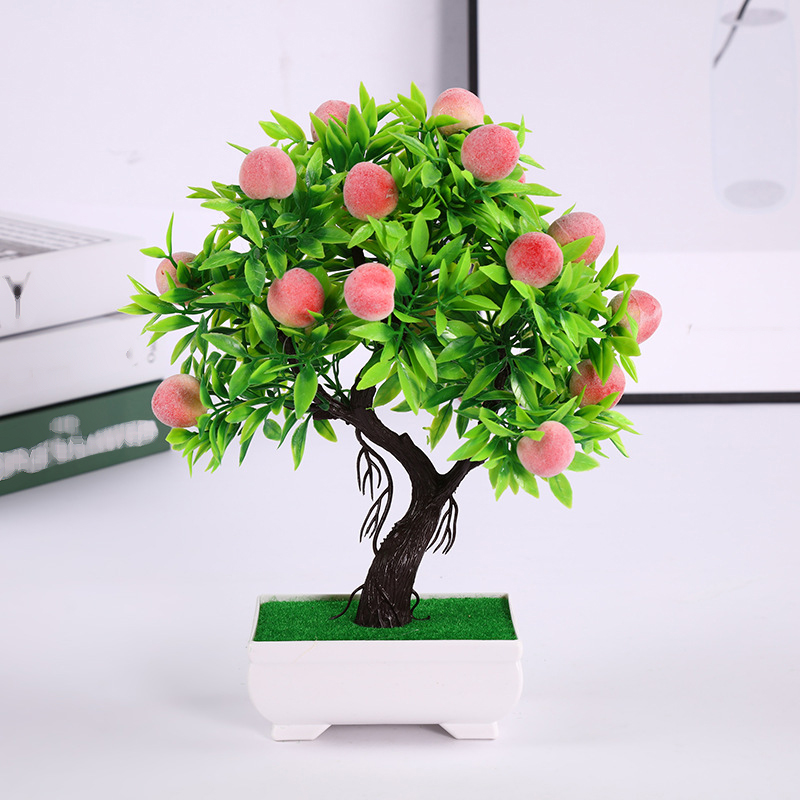 

Potted Artificial Succulents Plastic Plant Fake Cactus Floral Garden Home Decor