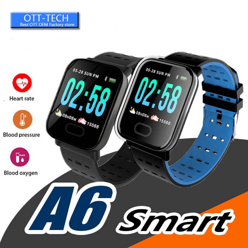 a6 waterproof smart watch