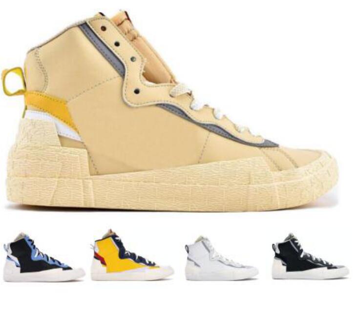 

Mens Skateboard Mid Sacai Running Shoes Blazes Snow Beach Purple High Tops Women 2020 New Arrival Women Des Chaussures Trainers Sneakers