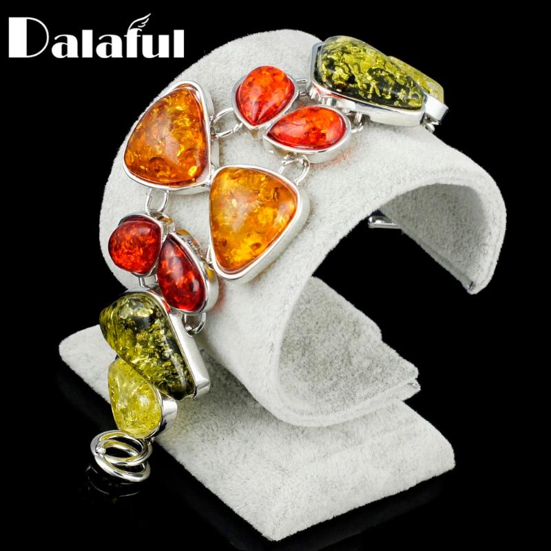 

Baltic Simulated Synthetic Bowknot Honey Colorful Link Bracelets & Bangles Bracelets For Women S009