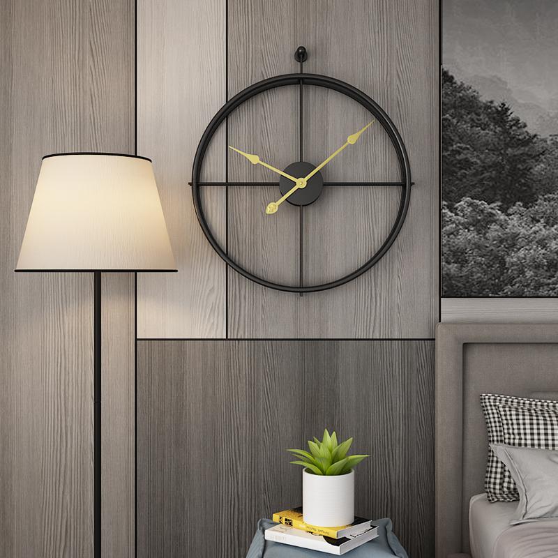 55cm Large Silent Wall Clock Modern Design Clocks For Home Decoration