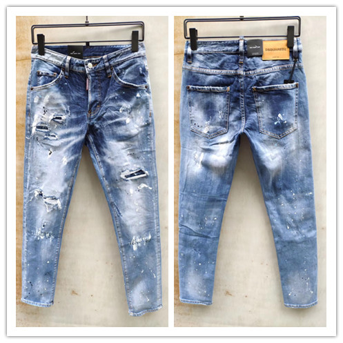 

new brand of fashionable european and american mens casual jeans highgrade washing pure hand grinding quality optimization 893, 825-2