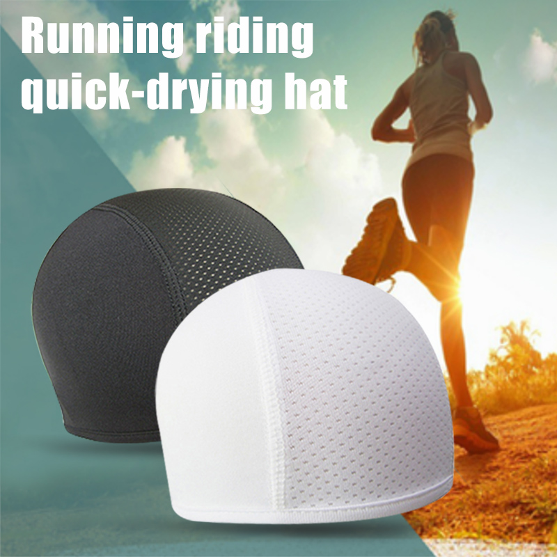 

Anti-sweat Quick Dry Helmet Cycling Breathable Outdoor Sun Protection Running Cap XR-Hot, White
