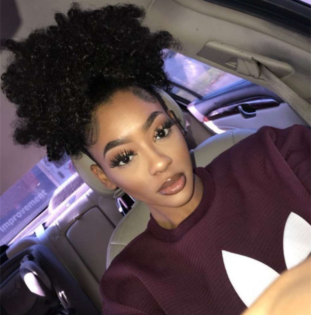 

Women ponytail Hair Extensions clip Afro Kinky Curly Hair Ponytail extension Drawstring Ponytails Pieces Buns Peruca 100g 120g 140g