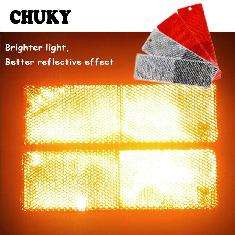 

CHUKY Car Styling Reflective Board Reflector Warning Stickers Accessories For Juke Tiida mondeo 4 3