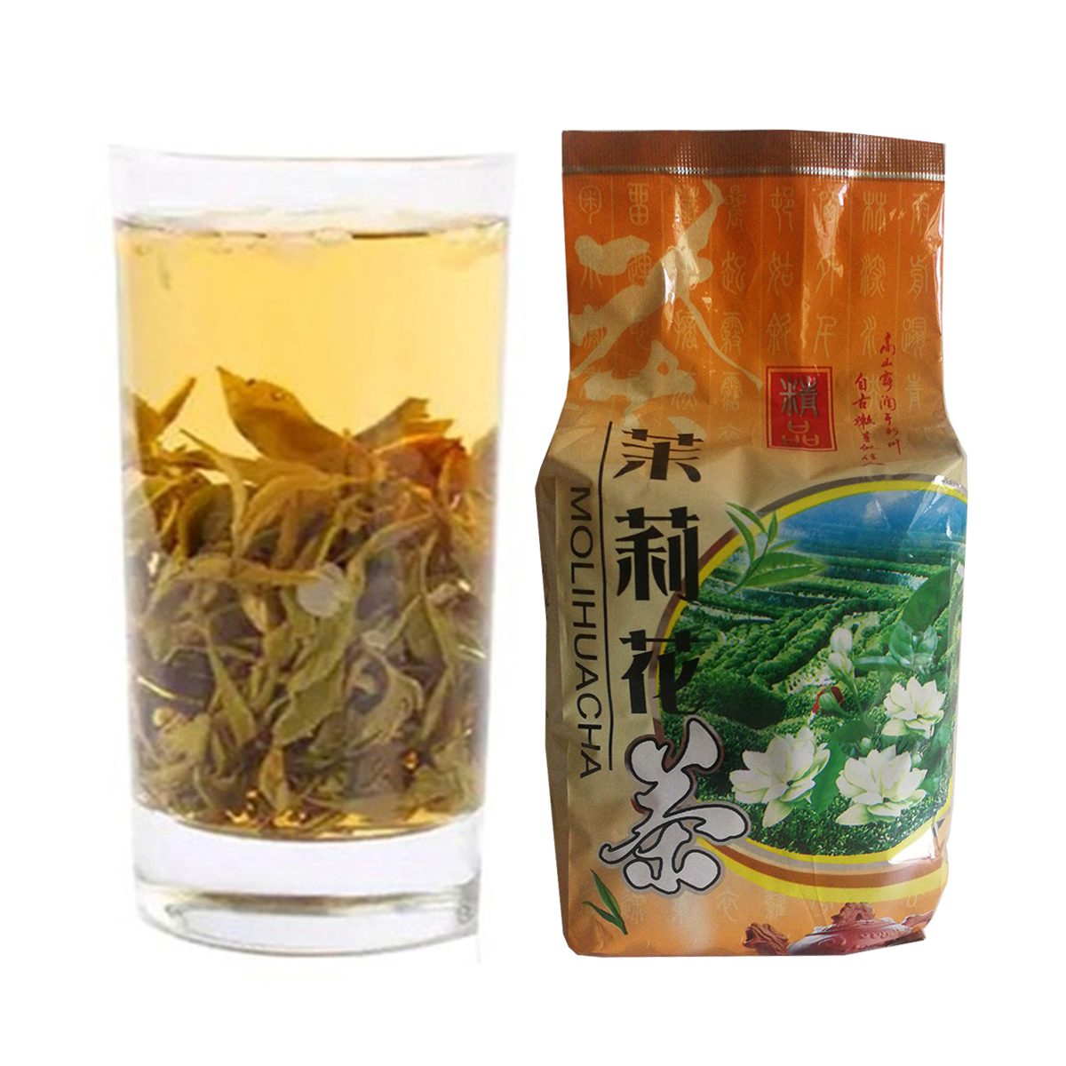 

250g Teh hijau Green tea Special Production Jasmine Flower cha Chinese Spring tea New Tea Health Care