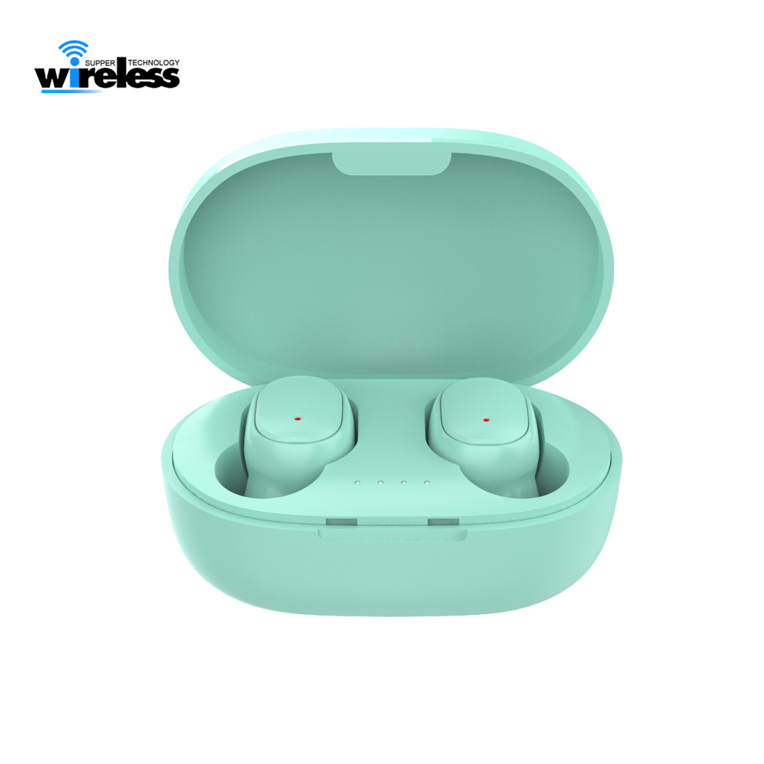 

A6S pro Wireless Earphones headphones one key control TWS bluetooth v5.0 Stereo mini Earbuds headset, White