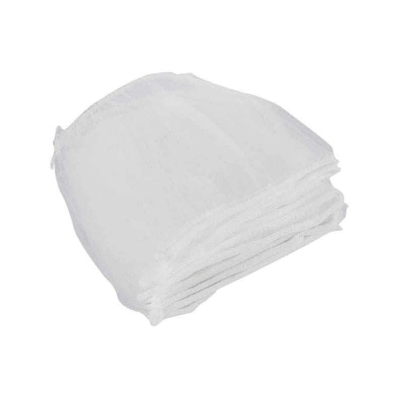 

100Pcs Sewer Water Filter Disposable Kitchen Sink Strainer Bag Shower Sink Hair Rubbish Storage Mesh Bag for Home Restaurant