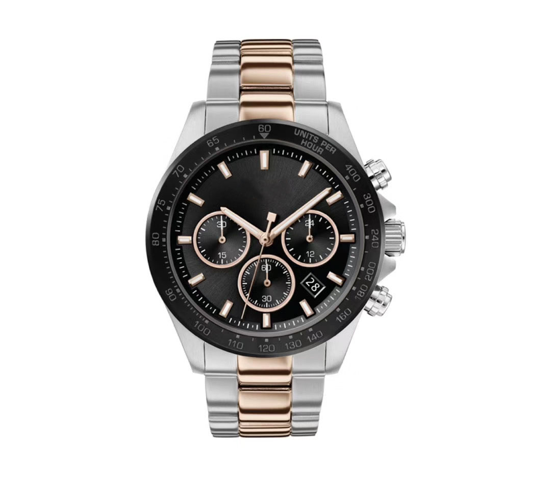 

NEW Men's Hero Sport Lux Two-Tone Watch Hb1513757, Slivery;brown