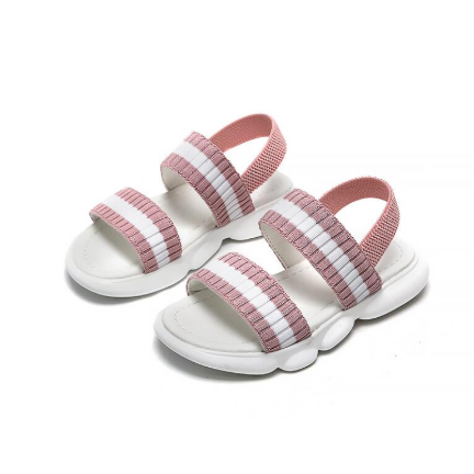 

2020 Girls Boys Summer Sandals Children Soft Sole Beach Sandals Anti-slip Cozy Cute Kids Shoes Kids, Black