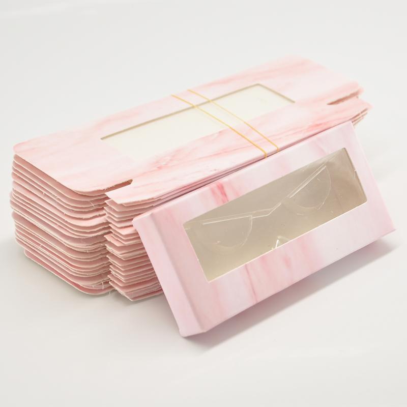 

wholesale paper eyelashes packaging box lashes boxes packaging custom 3d mink eyelashes faux cils make up case bulk vendors