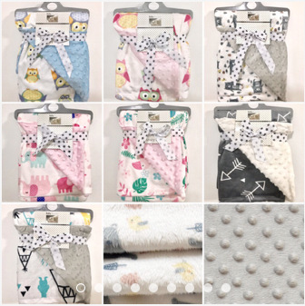 

19 colors Baby blanket animal print double flannel coral velvet swaddle wrap blanket children air conditioning cover blankets Swaddling, Mix 19 colors;tell me color