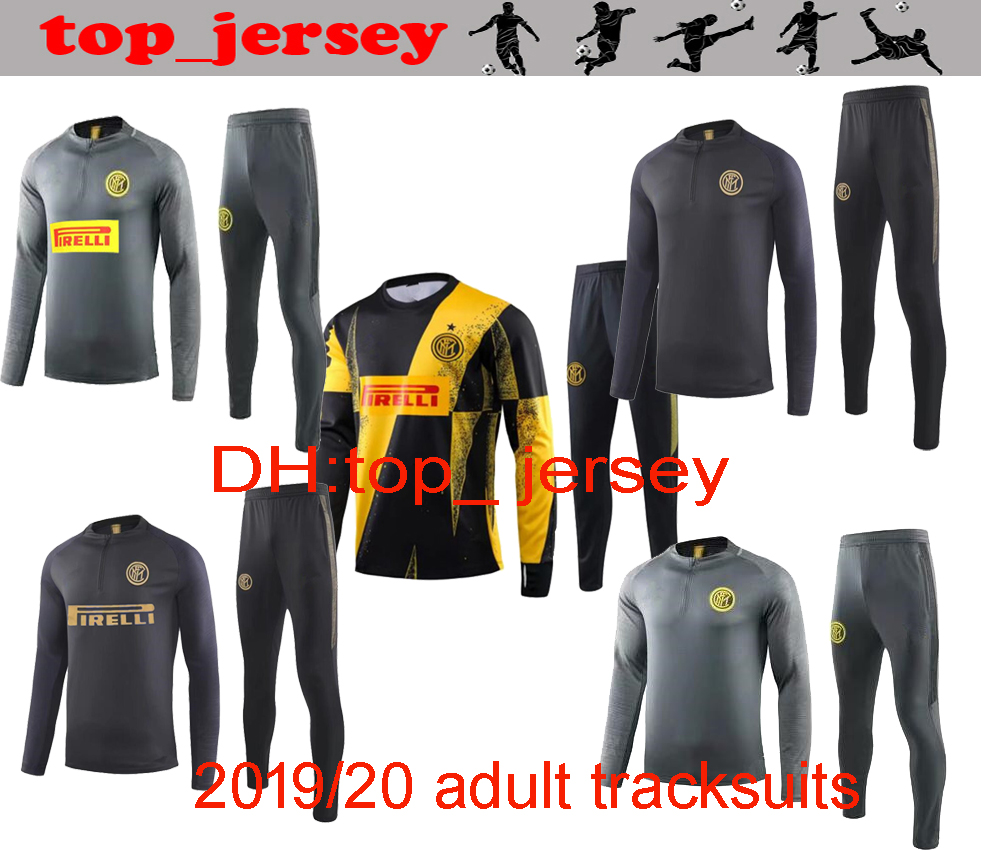 

Size -XXL football tracksuits jacket 19 20 full Training suit sets, As picture