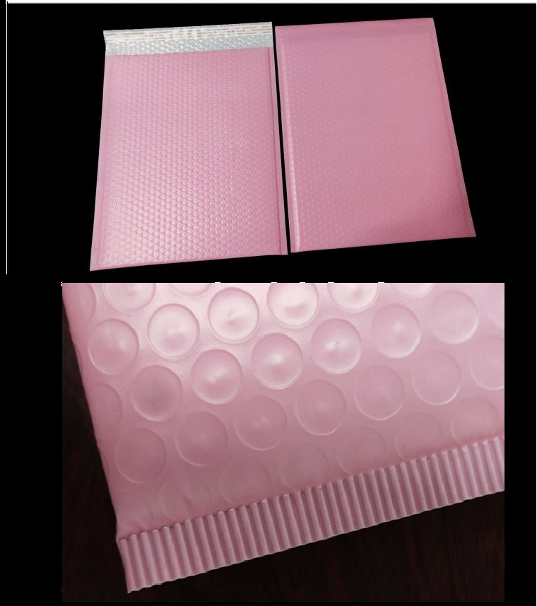 

50pcs Large Pink Poly Bubble Envelope Shipping Bag Anti-pressure Anti- Anti-static Padded Bubble Mailing Envelope Mailer