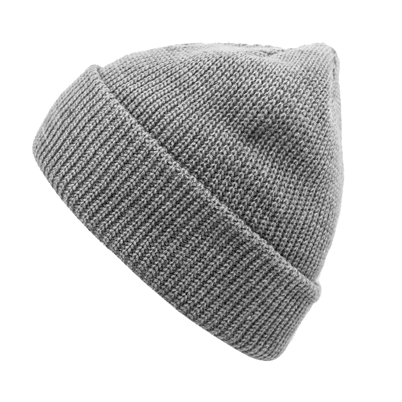 

Outdoor Knitted Hat Winter Cap Soft Unisex Autumn Winter Elasticity Ski Slouchy Cap for Men Women Cycling Hat 6 Colors, White