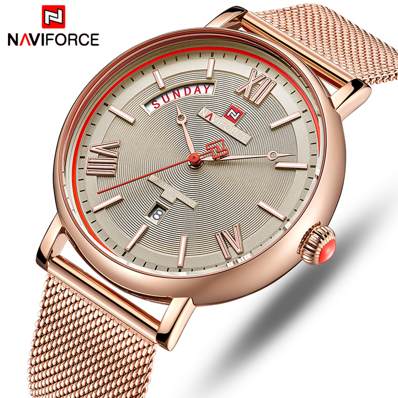 

NAVIFORCE Men Watch Top Luxury Brand Mens Waterproof Quartz Wrist Watches Fashion Casual Date Male Clock Relogio Masculino, No send watch for shipping