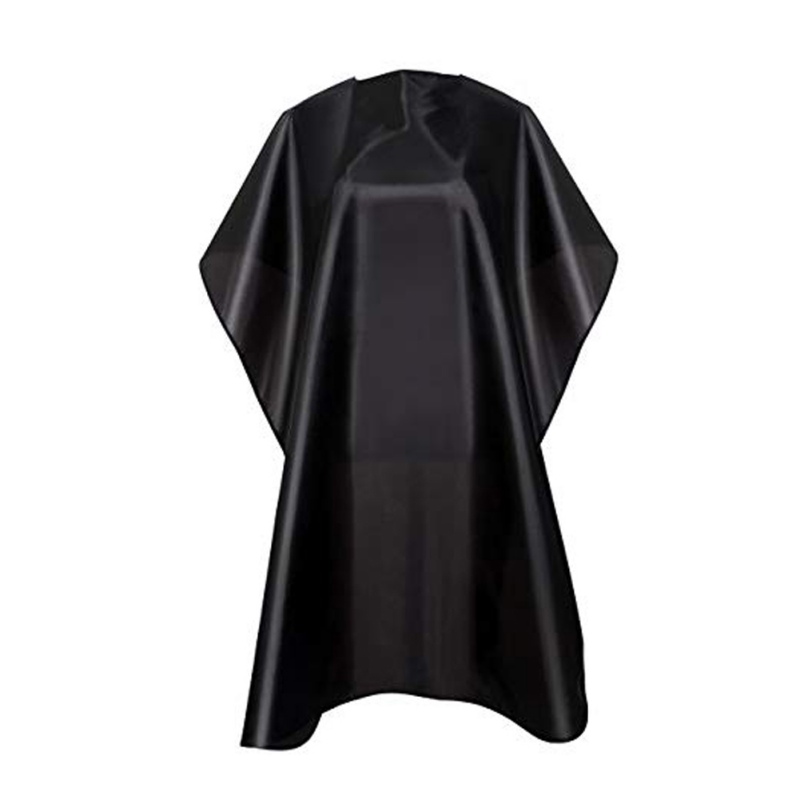 Nylon imperméable coupe de cheveux professionnel Salon Barber robe Cape fermeture par bouton pression de coupe Coiffure Cap