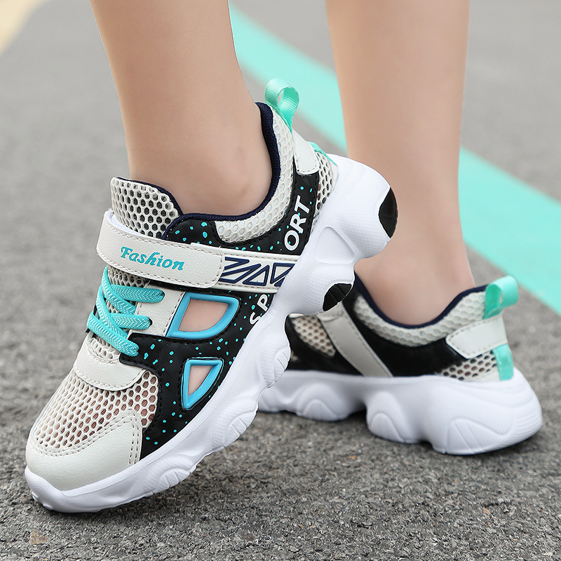 

Children's sports shoes new children's shoes wholesale in summer, Black