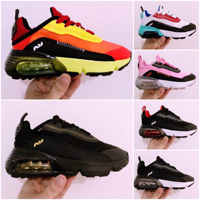 

Kids Sneakers Shoes classic Kids Running Shoes Black Red White Sports Trainer Alr Cushion Surface Breathable Sports Shoes, Color 1