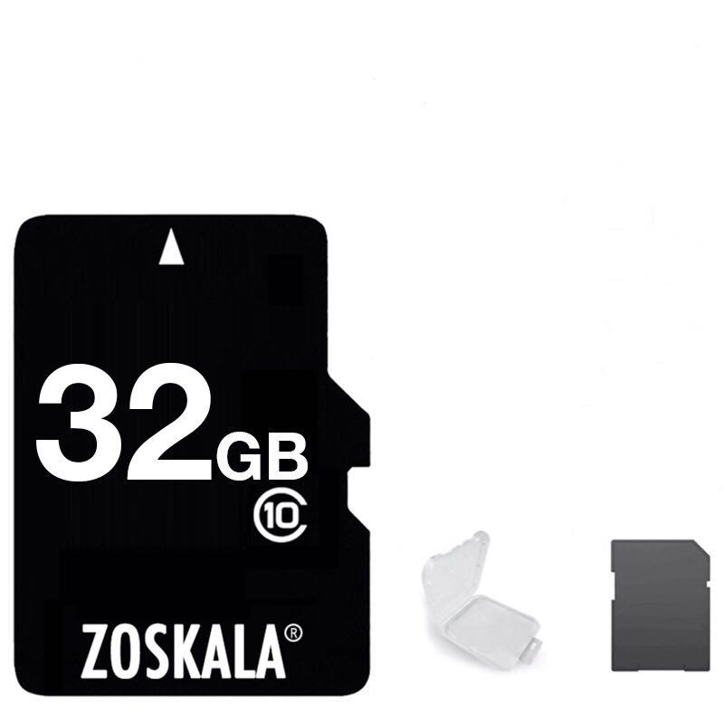 

2020 Hot 100% Brand New Zoskala Real Genuine 2GB 4GB 8GB 16GB 32GB 64GB 128GB U1 C10 Full Capacity TF Memory Card for Cameras Smartphones