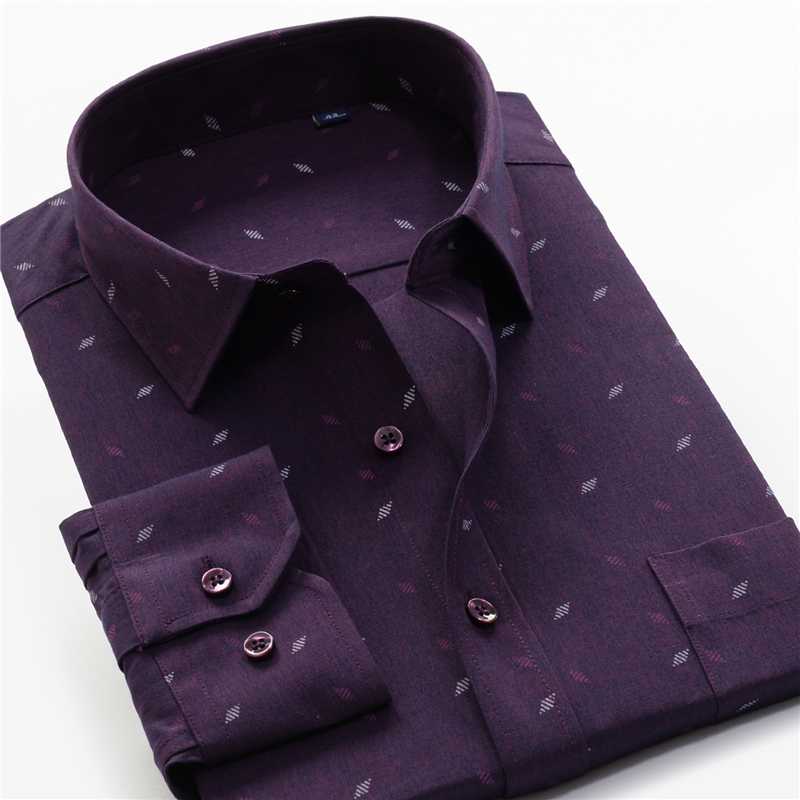 

Big Size 10XL 9XL 8XL 7XL 6XL 5XL Men's Casual Printed Shirts Loose Straight Long Sleeve Shirt Male Brand Clothes 2020 New, 943018