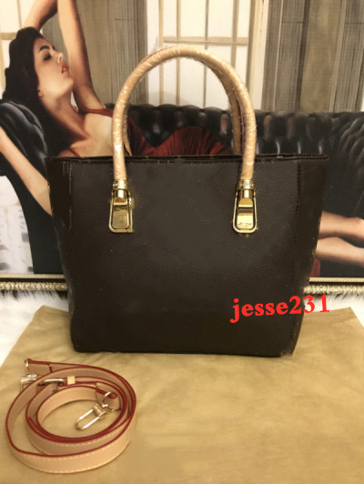 

Fashion letters women Pu leather Handbags Lady Shoulder Bag Crossbody Bags fringed Messenger, Brown flower