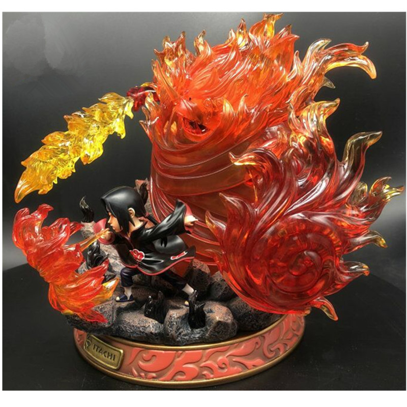 2020 Anime Naruto Ninja Uchiha Itachi Armor Susanoo Light The Lamps Resin Statue Action Figure Collection Decoration G2627 From Windgame 488 16 Dhgate Com