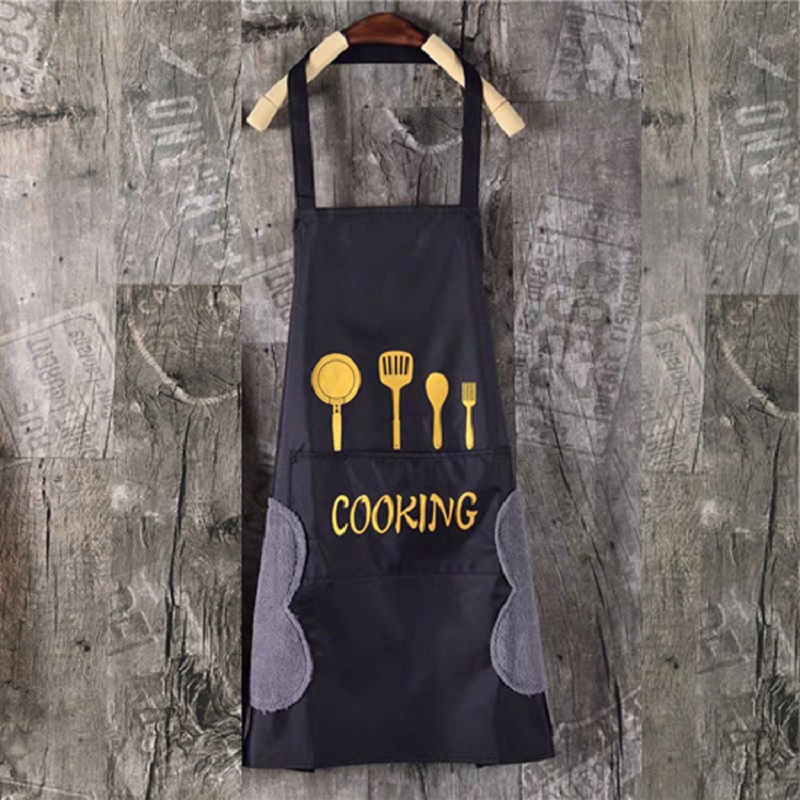 

New Hot Fashion Lady Women Men Adjustable Cotton Linen High-grade Kitchen Apron For Cooking Baking Restaurant Pinafore