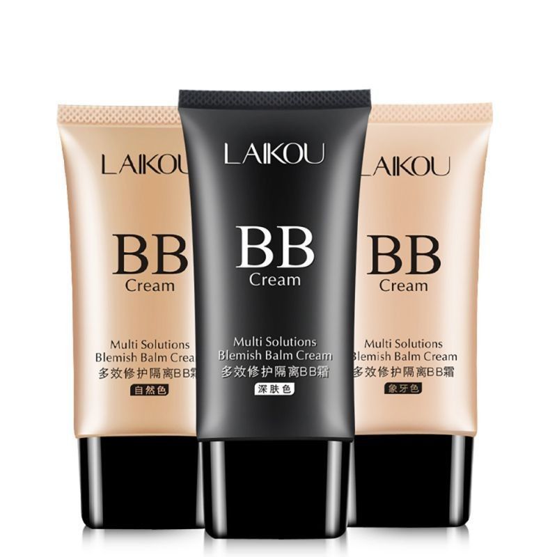 

LAIKOU 50g Face Foundation Korean Cosmetics BB&CC Cream Base Makeup Whitening Oil Control Long Lasting Moisturizing concealer Perfect Cover, 3 colors